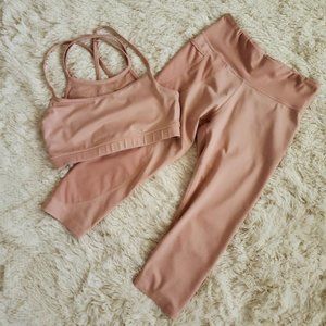 TLF Apparel peach sports bra